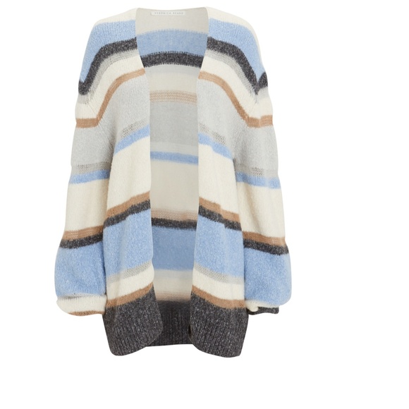 Veronica Beard Striped Cardigan - Size Small - Picture 2 of 5
